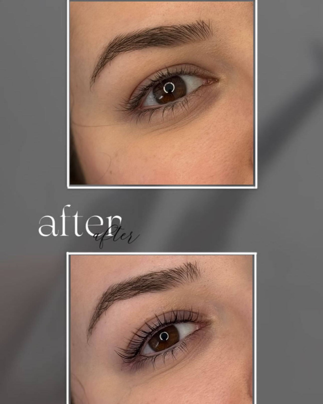 Wimpern & Augenbrauen, ausdrucksstarker Blick